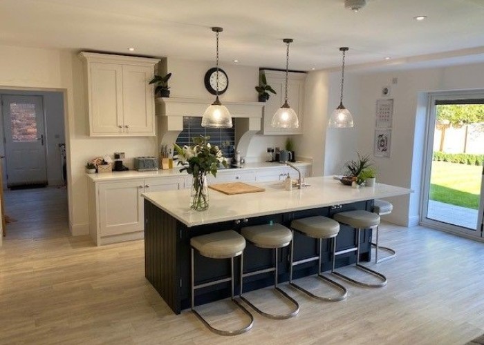 4. Kitchen (With Island), Kitchen (Coloured units), Kitchen (Modern), Kitchen (White units)