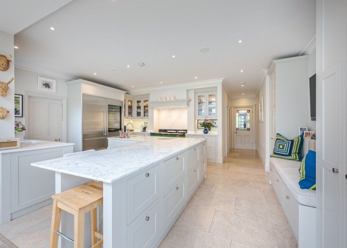 9. Kitchen (With Island), Kitchen (White units)