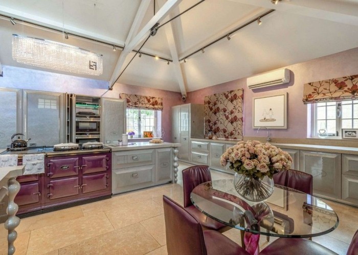 52. Kitchen (Coloured units), Kitchen With Table, Kitchen (3 Kitchens)