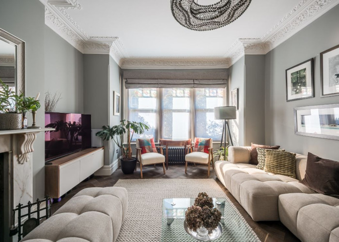 Furniture, Interior design at Victorian Semi Detached Home For Filming, London