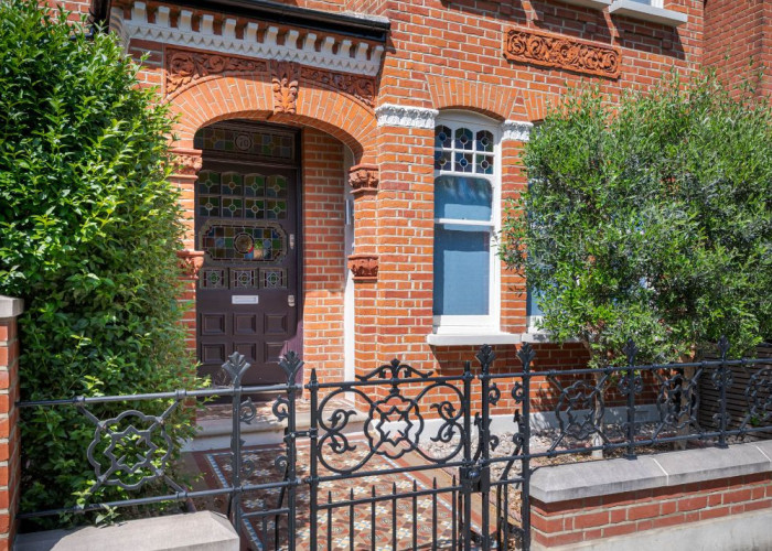 Wall, Brick at Victorian Semi Detached Home For Filming, London