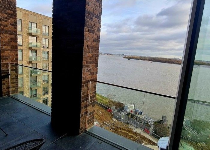 13. Balcony, River