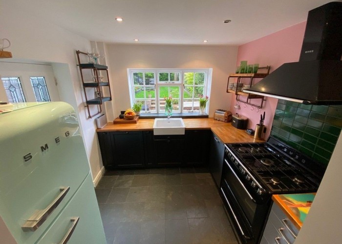 2. Kitchen (Coloured units), Kitchen (Modern), Kitchen (Gas Hob)