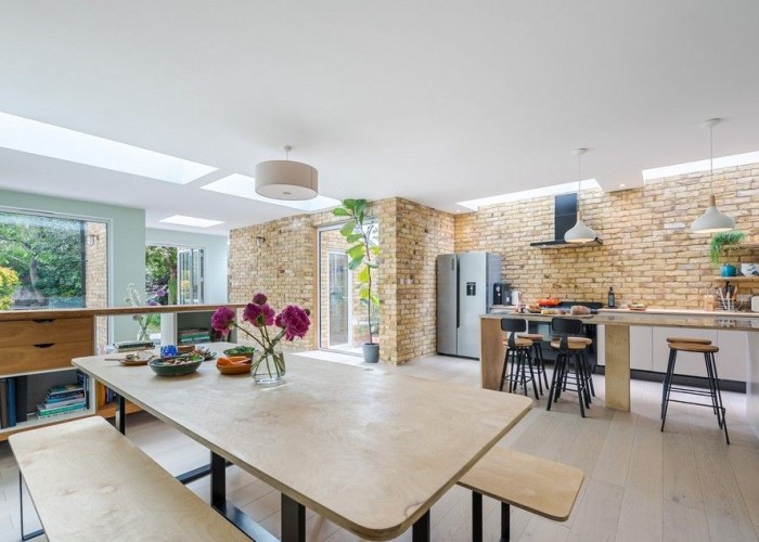 4. Kitchen With Table, Open-plan