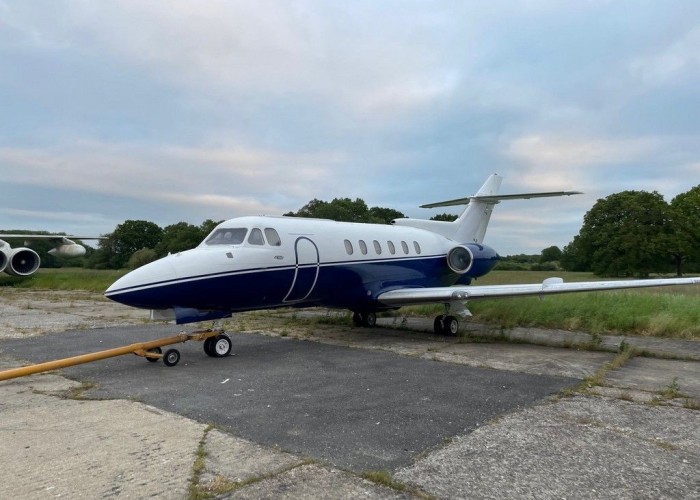 Private Jet And Interior For Filming
