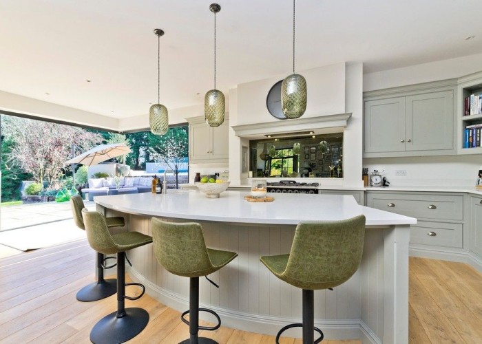 12. Kitchen (With Island), Bi-Fold Doors