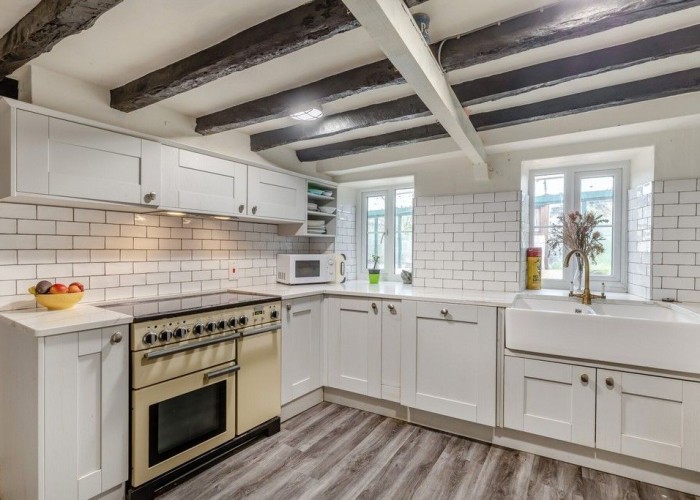 5. Kitchen (Modern), Kitchen (White units), Kitchen (Electric/Induction Hob)