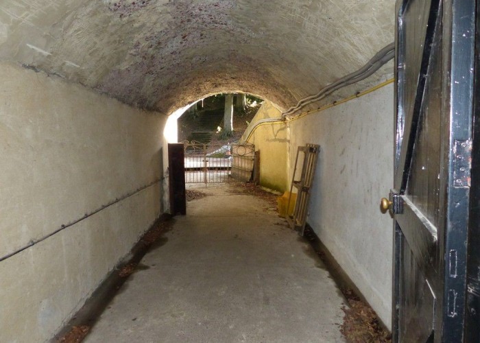 Bunker at renovated = London: Derelict Fort With Bunkers For Filming, Kent