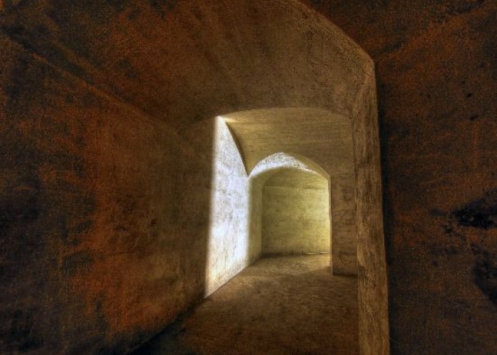 Bunker at renovated = London: Derelict Fort With Bunkers For Filming, Kent