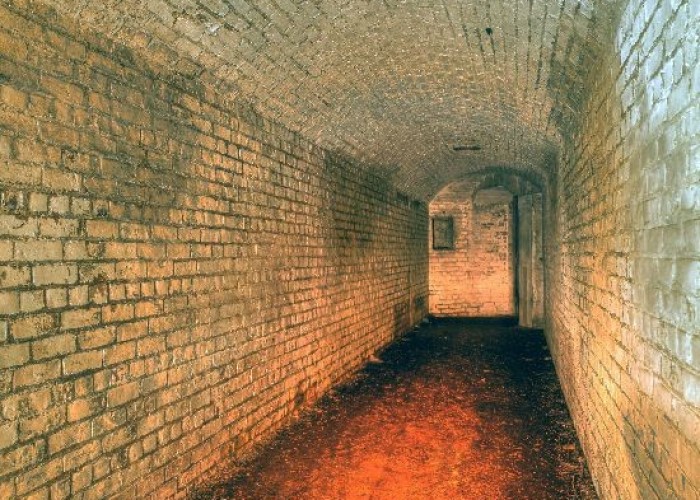 Bunker at renovated = London: Derelict Fort With Bunkers For Filming, Kent