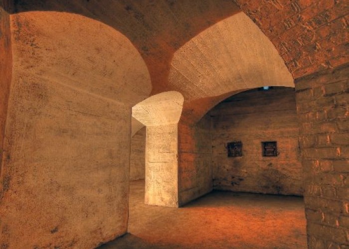 Bunker at renovated = London: Derelict Fort With Bunkers For Filming, Kent