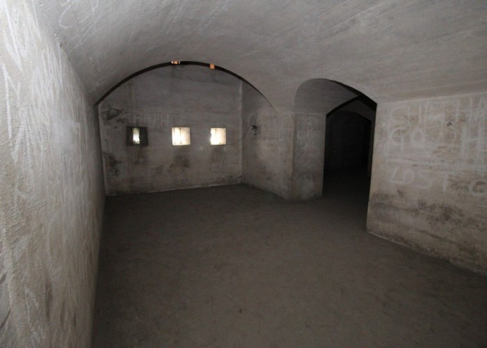 Warehouse (Derelict) at renovated = London: Derelict Fort With Bunkers For Filming, Kent