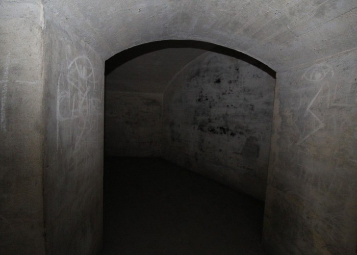 Warehouse (Large) at renovated = London: Derelict Fort With Bunkers For Filming, Kent