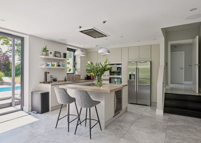 2. Kitchen (Cream or White units)
