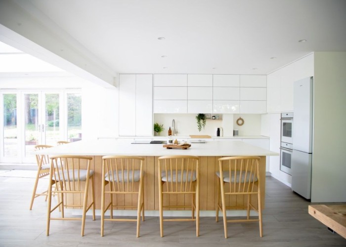 2. Kitchen (With Island), Kitchen (Cream or White units)