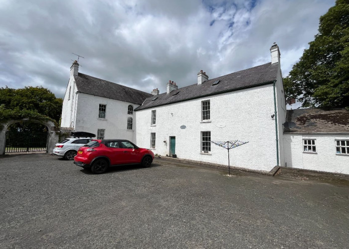 1. Driveway, Courtyard