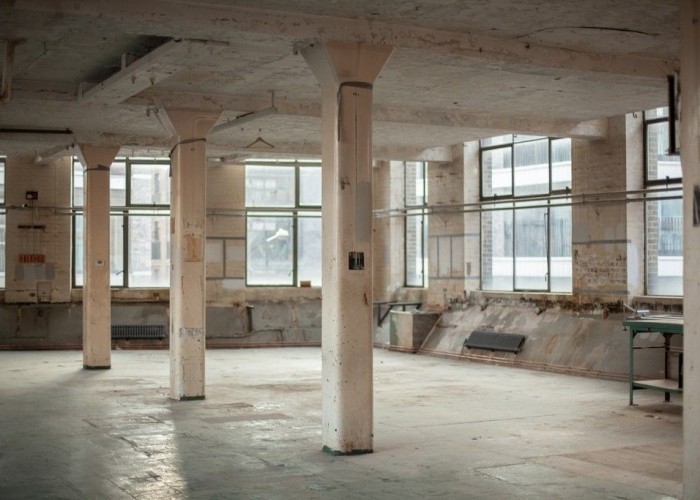 3. Industrial, Empty Room