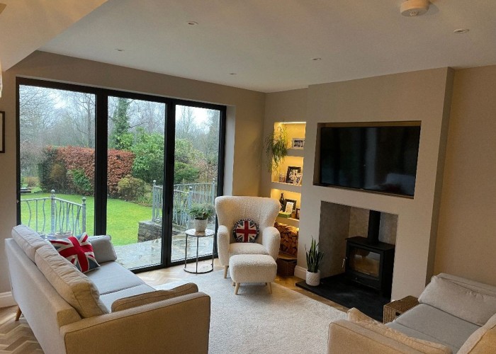 8. Livingroom, Fireplace