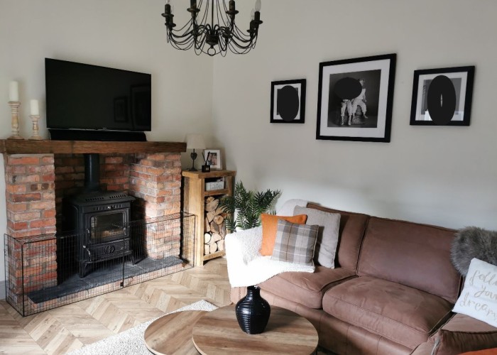 5. Livingroom, Wood Burner