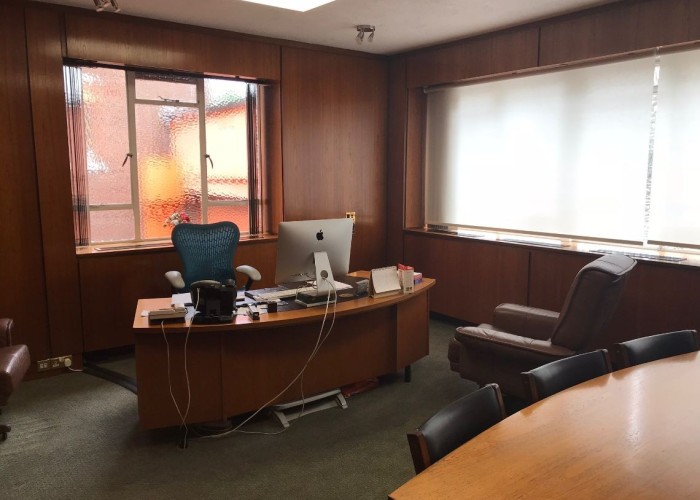 Retro Panelled Office Space For Filming
