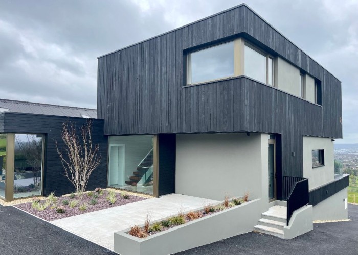 1. Belfast: Film location house with contemporary design and amazing views