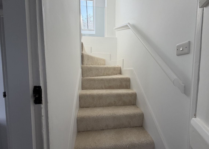 Stairway / Staircase at Farm House Under Renovation For Filming, Kent