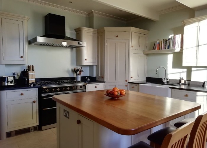 13. Kitchen (With Island), Kitchen (Modern), Kitchen (White units), Kitchen (Gas Hob)