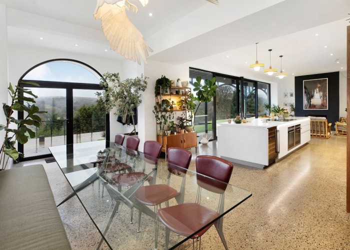 5. Kitchen (With Island), Kitchen (White units)