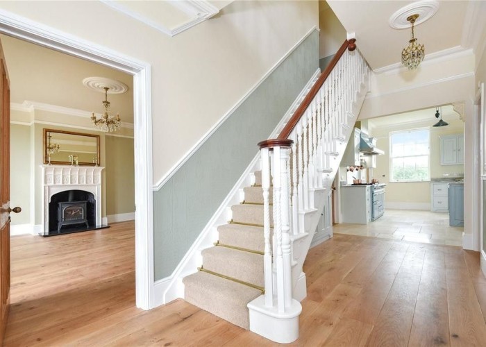 11. Stairway / Staircase, Fireplace