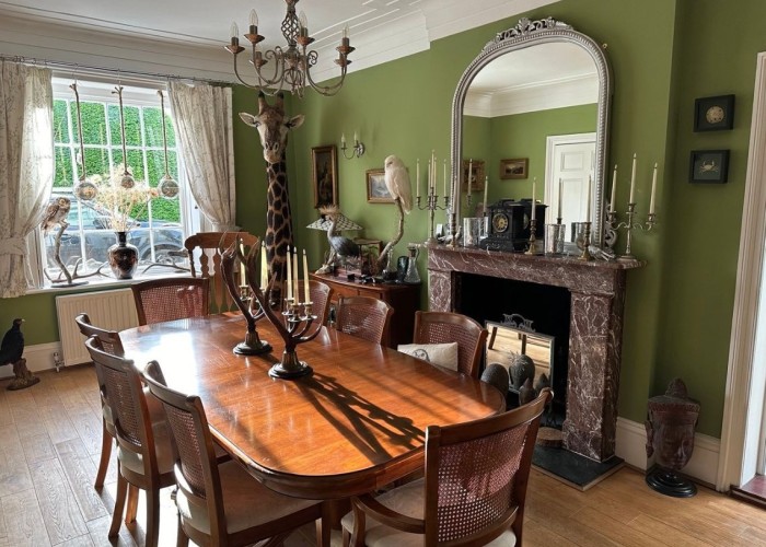 19. Diningroom, Fireplace