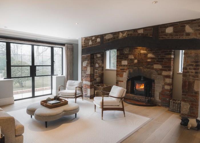 13. Livingroom, Fireplace