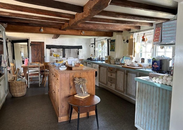 8. Kitchen (Coloured units), Kitchen (Rustic), Kitchen With Table