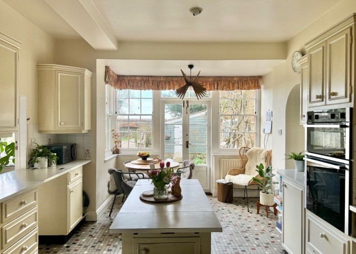 6. Kitchen (With Island), Kitchen With Table, Kitchen (White units)