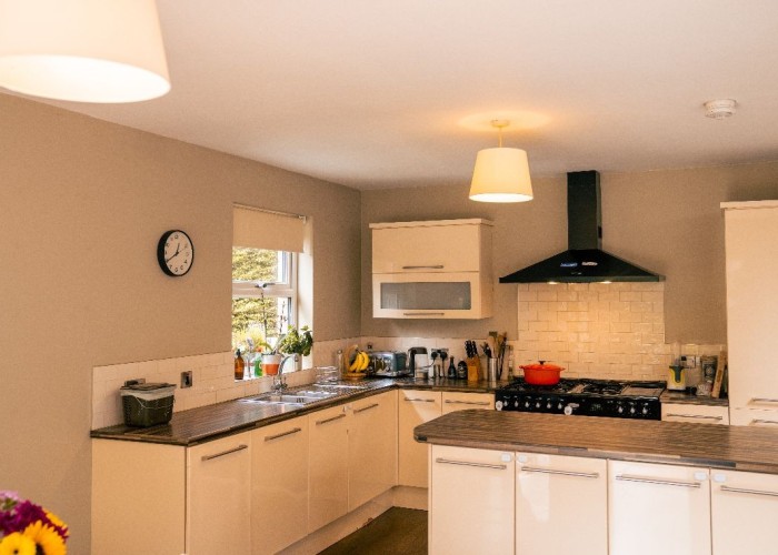 8. Kitchen (With Island), Kitchen (White units)