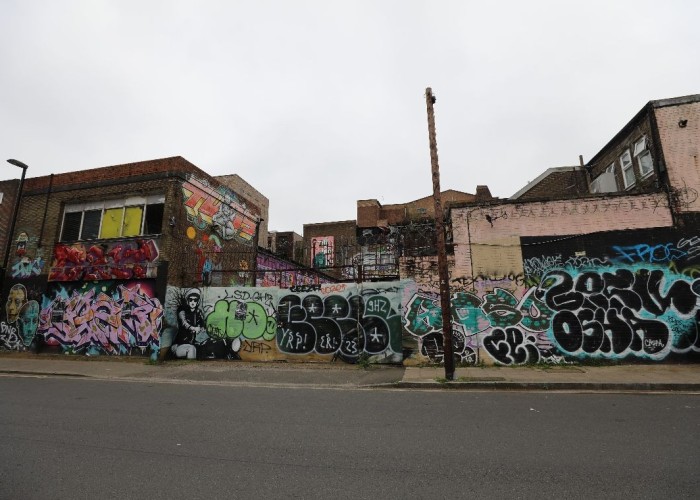 1. Graffiti, Coronavirus-Friendly
