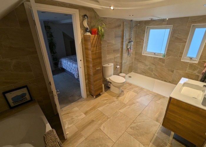 14. Bathroom (Large), Bathroom (Shower and bath)