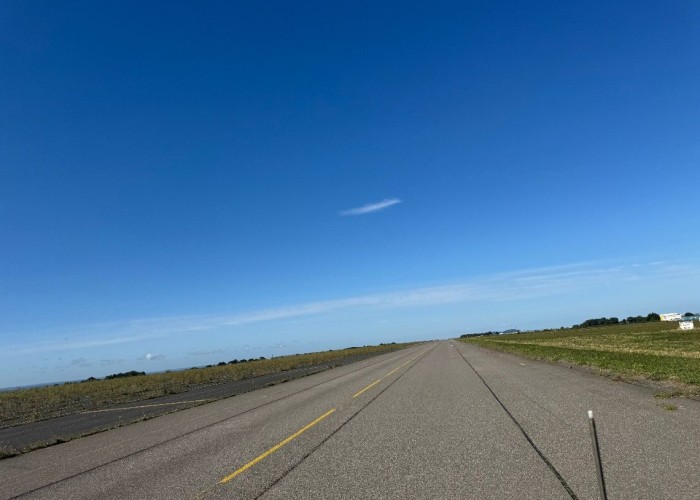 Airport With Runway And Tower For Filming