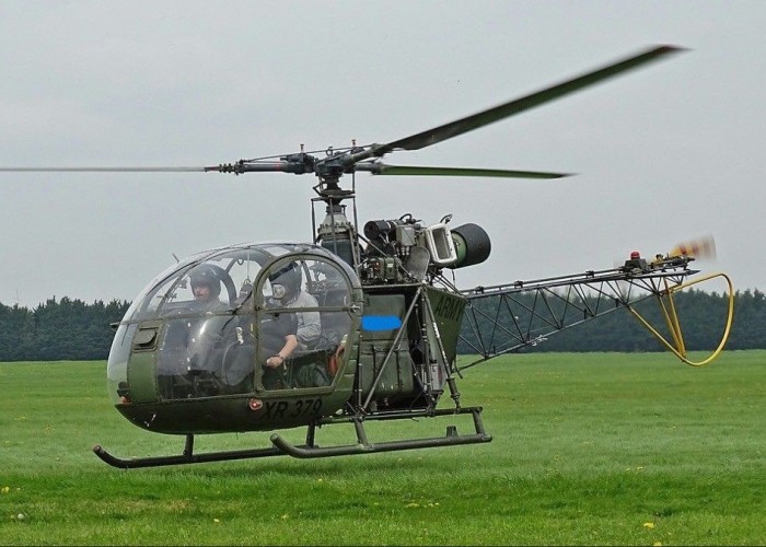 Alouette 2 Helicopter For Filming