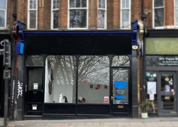 White Walled Victorian Fronted Shop For Filming