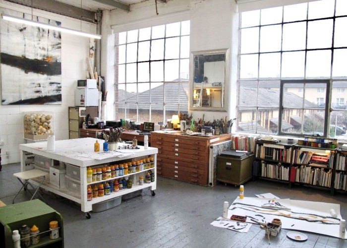 Professional Artist's Studio In London For Filming