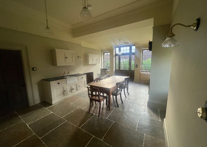 14. Kitchen With Table, Kitchen (White units), Kitchen (Gas Hob)