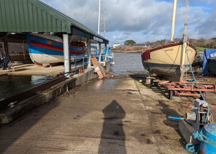 Former Private Boatyard For Filming