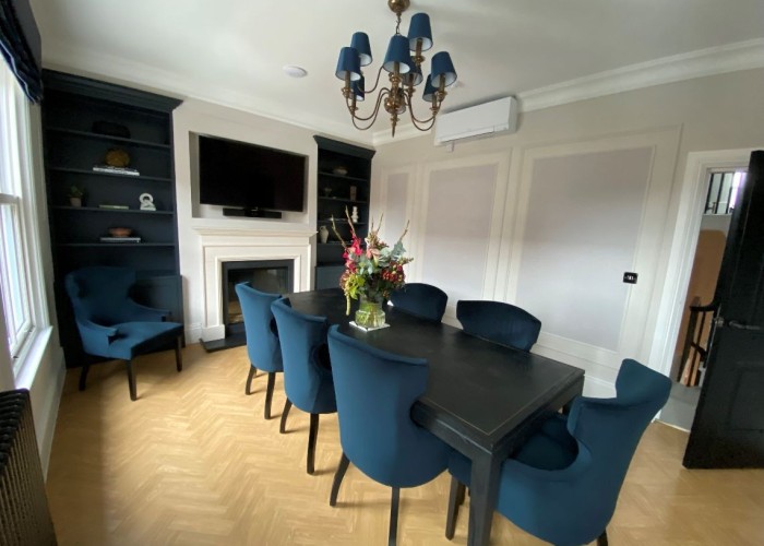 Mid Terrace Home Used As A Meeting Space For Filming