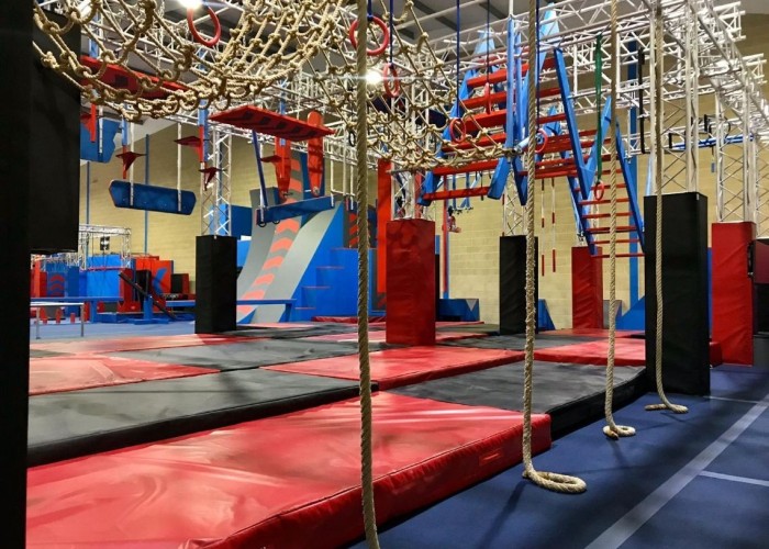 Large Obstacle Training Facility For Filming