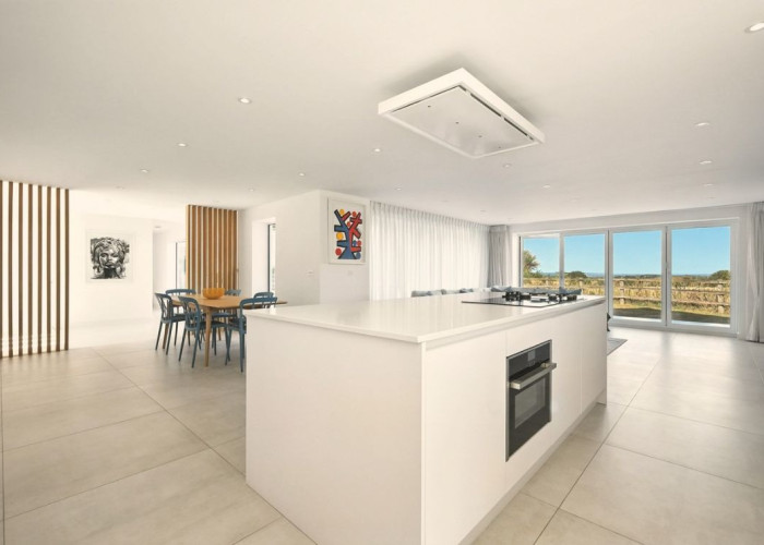 12. Kitchen (With Island), Kitchen (Cream or White units), Open-plan