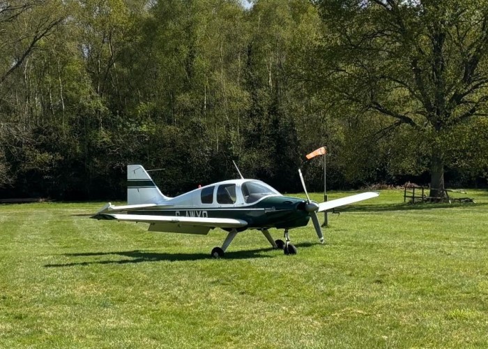 Light Aircraft With A Single Engine For Filming