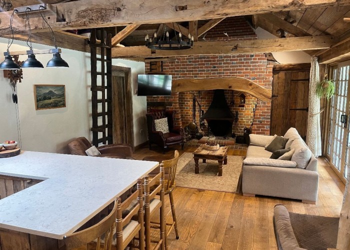 12. Livingroom, Fireplace, Open-plan