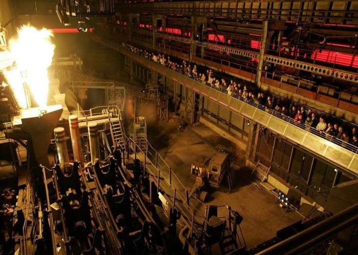 Former Steelworks Factory For Filming
