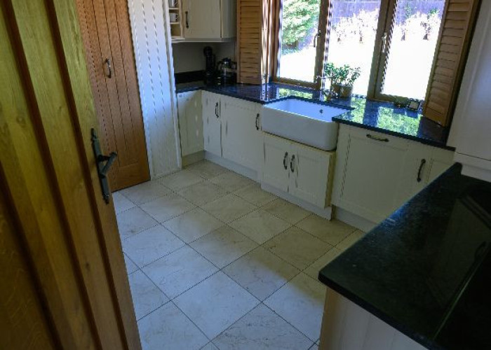 16. Kitchen (White units)