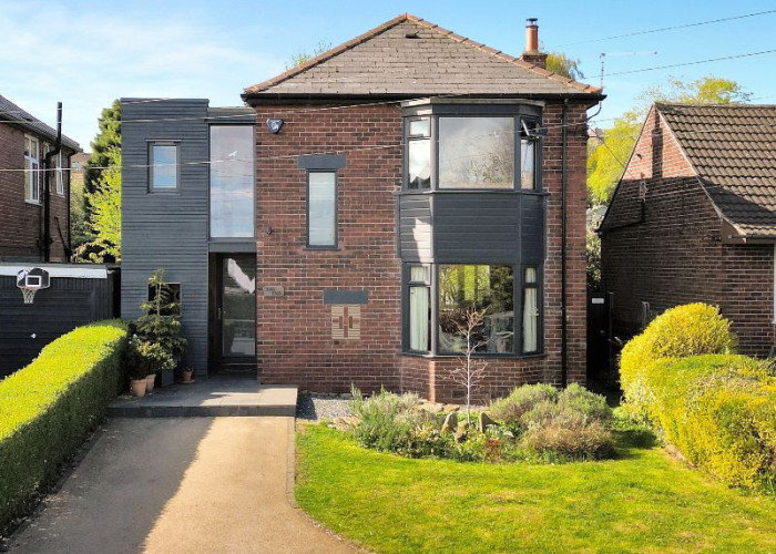 Detached Home With Modern Exterior For Filming